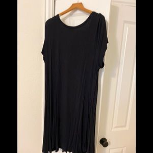 Style & Co Black T-shirt Dress